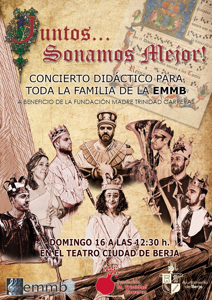 Concierto benéfico en apoyo a los proyectos de la Fundación. Escuela municipal de música de Berja.