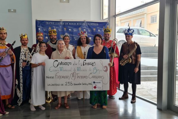 Concierto benéfico en apoyo a los proyectos de la Fundación. Escuela municipal de música de Berja.